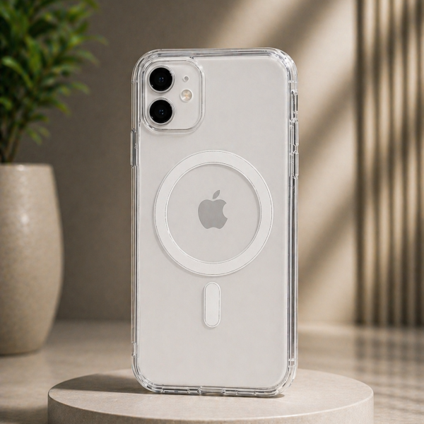Xbyte XB-4074 Premium Magnetische Schutzhülle Transparent für iPhone 11