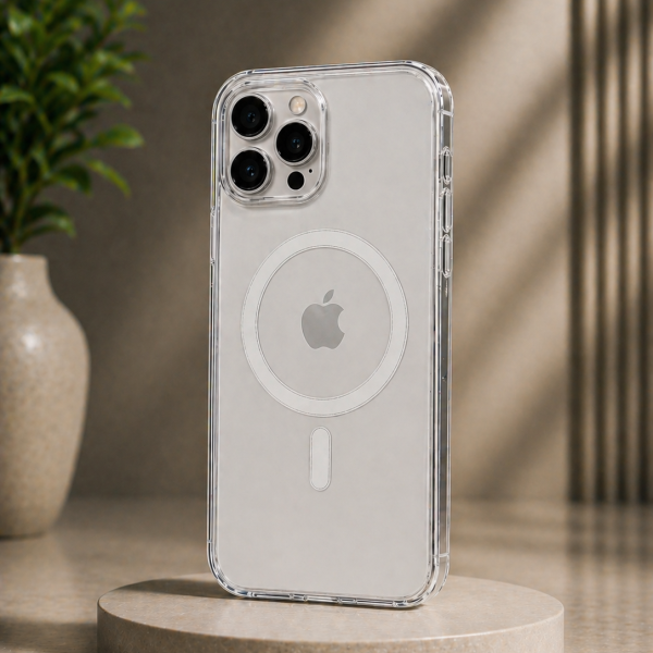 Xbyte XB-4074 Premium Magnetische Schutzhülle Transparent für iPhone 12 Pro Max