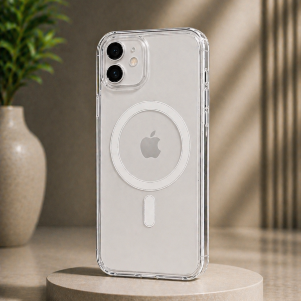 Xbyte XB-4074 Premium Magnetische Schutzhülle Transparent für iPhone 12 / 12 Pro