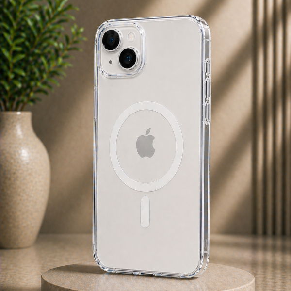 Xbyte XB-4074 Premium Magnetische Schutzhülle Transparent für iPhone 14 Plus