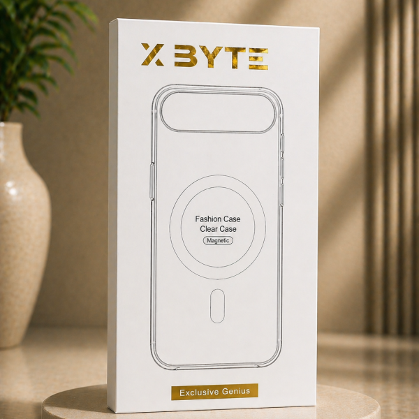 Xbyte XB-4074 Premium Magnetische Schutzhülle Transparent für iPhone 17 Air