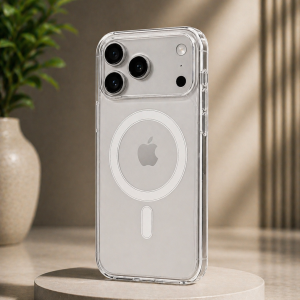 Xbyte XB-4074 Premium Magnetische Schutzhülle Transparent für iPhone 17 Pro Max