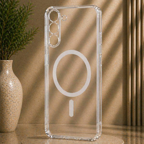 Xbyte XB-4074 Premium Magnetische Schutzhülle Transparent für Samsung Galaxy S22
