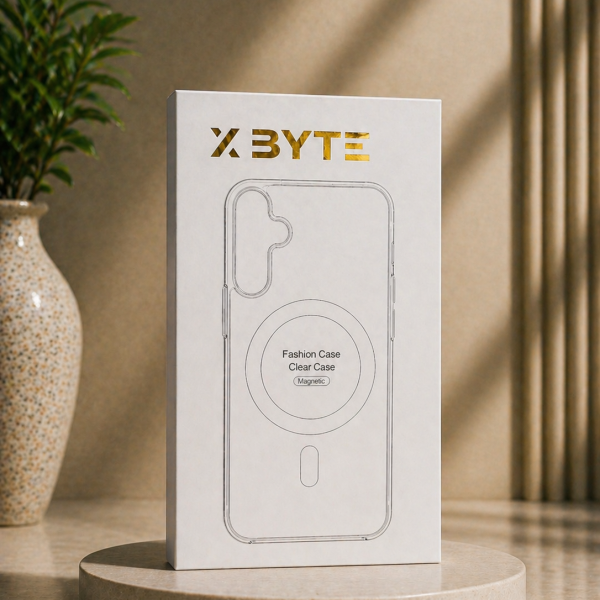 Xbyte XB-4074 Premium Magnetische Schutzhülle Transparent für Samsung Galaxy S22