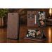 Xbyte XB-4500 Leder Klapphülle für iPhone 7 Plus / 8 Plus – Magnetisch mit Kartenfach & Standfunktion
