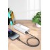 Xbyte XB-4777 USB-A auf Lightning Kabel 1m 12W – Geflochten & TPE Schwarz