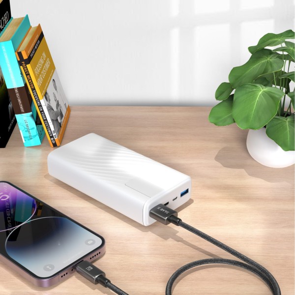 Xbyte XB-4777 USB-A auf Lightning Kabel 1m 12W – Geflochten & TPE Schwarz