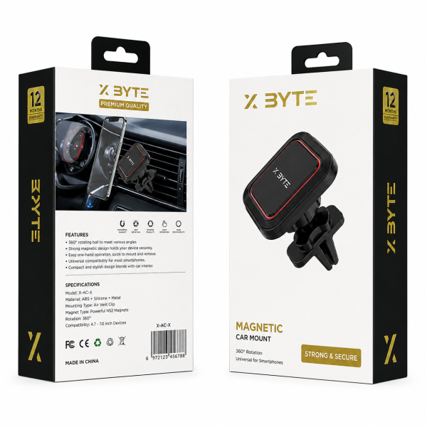 Xbyte XB-4055 Magnetische Auto Handyhalterung 360° – MagSafe