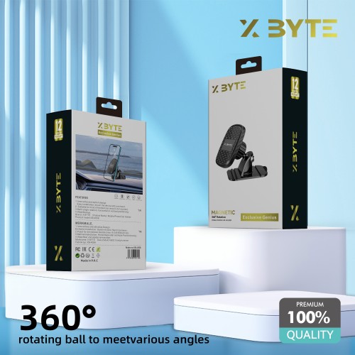 Xbyte XB-4056 Magnetische Auto Handyhalterung 360°