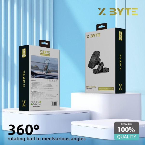 Xbyte XB-4056 Magnetische Auto Handyhalterung 360°