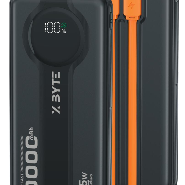 Xbyte XB-4521 10000mAh Powerbank 5-in-1 Schnellladen mit Display