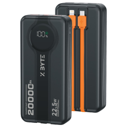 Xbyte XB-4522 20000mAh Powerbank 4-in-1 Schnellladen mit Display