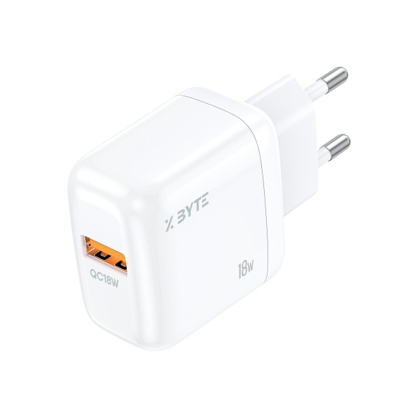 Xbyte XB-4700 18W QC Super Fast Charger EU USB Wall Charger