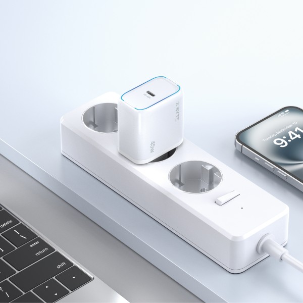 Xbyte XB-4711 45W GaN USB-C Schnellladegerät – EU Stecker