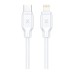Xbyte XB-4716 USB-C auf Lightning Kabel 1m – Weiß