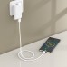 Xbyte XB-4717 USB-C auf USB-C Kabel 1m – Weiß