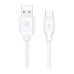 Xbyte XB-4717 USB-C auf USB-C Kabel 1m – Weiß