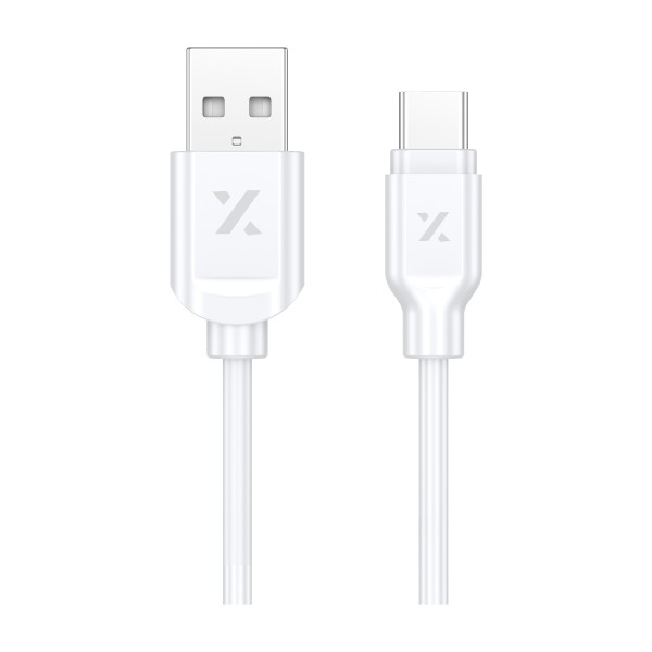 Xbyte XB-4717 USB-C auf USB-C Kabel 1m – Weiß