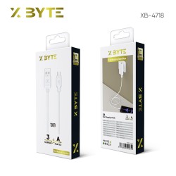 Xbyte XB-4718 USB auf Micro-USB Kabel 1m – Weiß