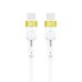 Xbyte XB-4721 USB-C auf USB-C Kabel 2m PD 60W – Weiß