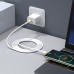 Xbyte XB-4722 USB-C auf USB-C Kabel 3m PD 60W – Weiß