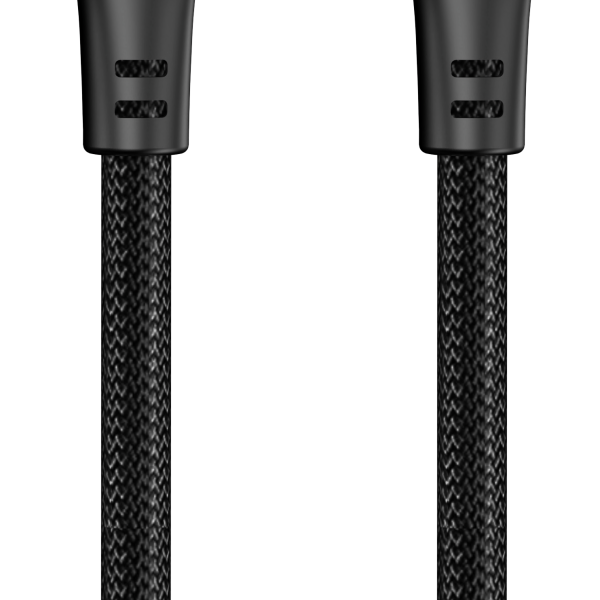 Xbyte XB-4725 LED USB-C auf USB-C Kabel 1m – Nylon & Aluminium