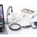 Xbyte XB-4727 4in1 USB-A & USB-C auf USB-C + Lightning Kabel 1m – Nylon & Aluminium