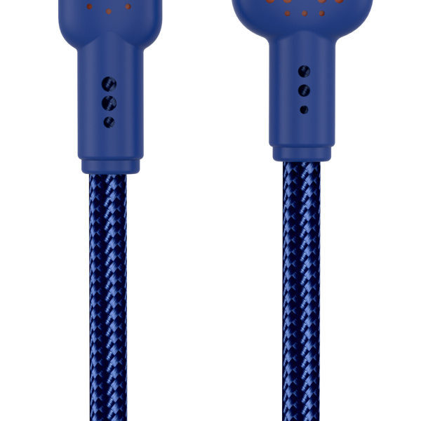 Xbyte XB-4732 USB-A auf USB-C Kabel 1m 18W – Blau, Nylon & Aluminium