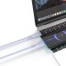 Xbyte XB-4736 USB-C auf USB-C Kabel 1m 60W – Blau, PVC