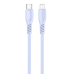 Xbyte XB-4737 USB-C auf Lightning Kabel 1m 30W – Blau, PVC