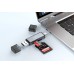 Xbyte XB-4739 2in1 USB-A & USB-C Kartenleser – TF / SD (bis 2TB)