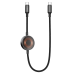Xbyte XB-4740 2in1 USB-C Kabel mit Apple Watch Wireless Charger 1m 60W