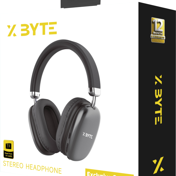 Xbyte XB-4751 Bluetooth Kopfhörer – 12h Laufzeit mit Mikrofon & TF-Karte