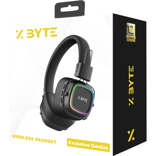 Xbyte XB-4753 Bluetooth Kopfhörer – 6–8h Laufzeit mit Mikrofon & TF-Karte