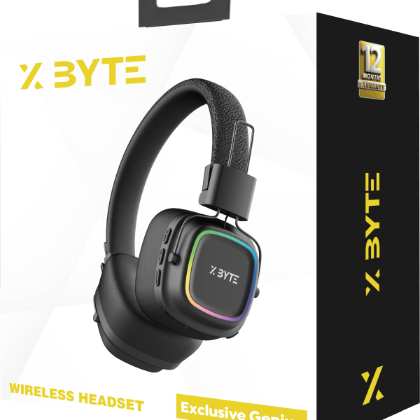 Xbyte XB-4753 Bluetooth Kopfhörer – 6–8h Laufzeit mit Mikrofon & TF-Karte