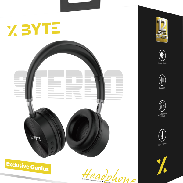 Xbyte XB-4754 Bluetooth Kopfhörer – 6–8h Laufzeit mit Mikrofon & TF-Karte