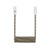 Xbyte XB-4764 Spiral Schnellladekabel 1m 3A – PVC & Nylon