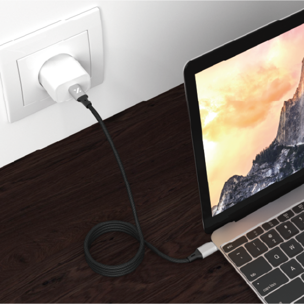 Xbyte XB-4768 Magnetisches USB Ladekabel 1m 3A – Nylon & Aluminium