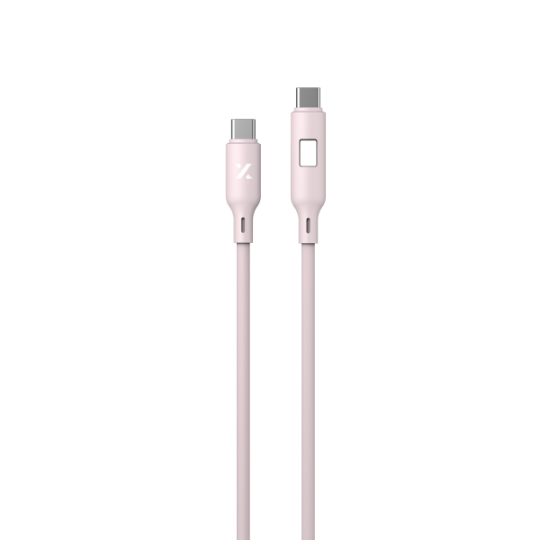 Xbyte XB-4771 LED USB-C Schnellladekabel 1m 100W – Silicone