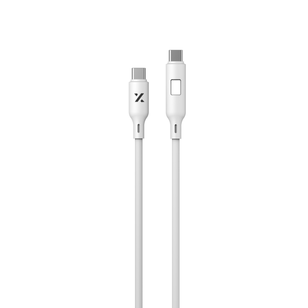 Xbyte XB-4771 LED USB-C Schnellladekabel 1m 100W – Silicone