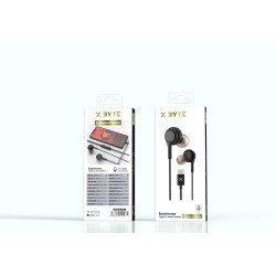 Xbyte XB-4790 Type-C In-Ear Kopfhörer mit Mikrofon – Schwarz