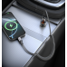 Xbyte XB-4815 USB-C Kabel Spiral 1.5m – Federkabel, Schnellladen & Daten