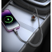 Xbyte XB-4816 USB-C auf Lightning Spiralkabel 1.5m – iPhone Federkabel
