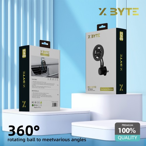 Xbyte XB-4820 Magnetische Auto Handyhalterung 360° – MagSafe