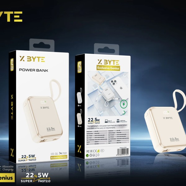 Xbyte XB-4823 Powerbank 10000mAh – Super Schnellladen