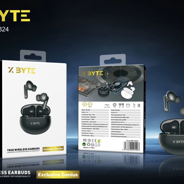 Xbyte XB-4824 Bluetooth Kopfhörer V5.3 – 8h Laufzeit, Type-C