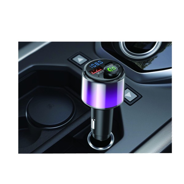Xbyte XB-4828 Auto FM Transmitter & Ladegerät 40W – Bluetooth & RGB
