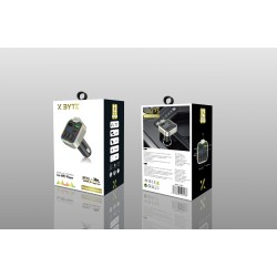 Xbyte XB-4829 Auto FM Transmitter & Ladegerät 38W – PD20W & QC3.0 RGB