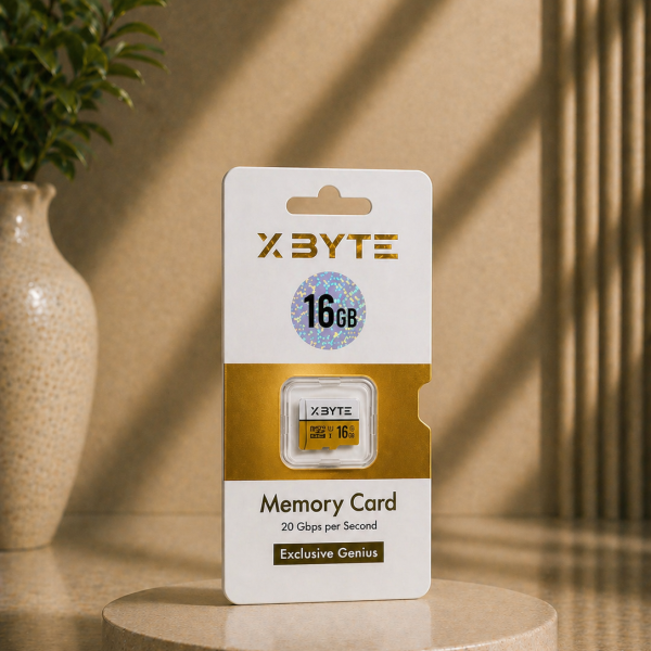 Xbyte XB-4066 Premium Micro SD Speicherkarte 16GB – High Speed